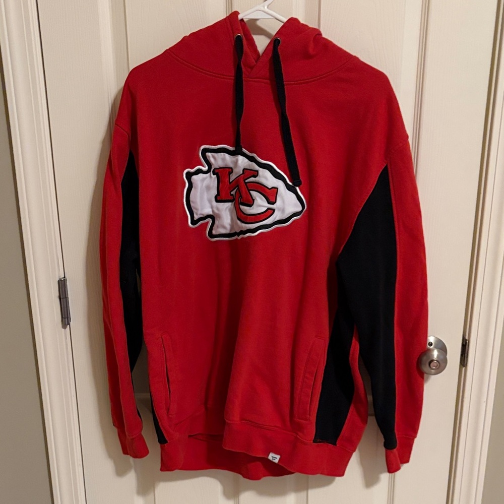 Fanatics Red and Black Kansas City Chiefs Sweater